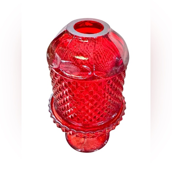 ❤️🧚♀️Ruby Red Glimmer Fairy Lamp🧚♀️❤️ - Picture 3 of 15
